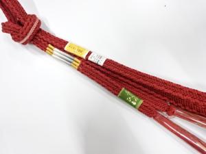 未使用品　正絹　手組帯締め